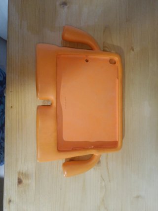 Funda iPad Naranja con Asas para Niños