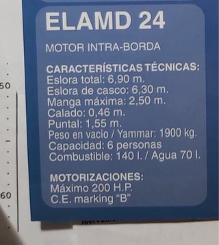 Elamd 24 Cabin Fish