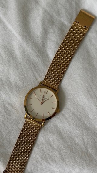 Reloj Rosefield Mujer Dorado y Blanco