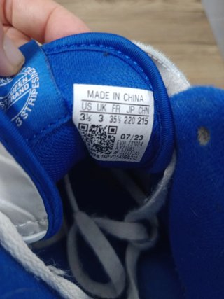 Zapatillas Baloncesto Adidas Azul/Blanco