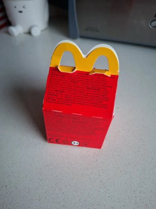 Caja Feliz McDonald's Mini Roja