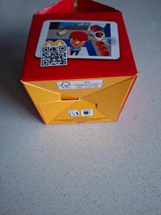 Caja Feliz McDonald's Mini Roja