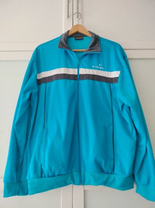 Chaqueta de chándal Tenth azul y gris