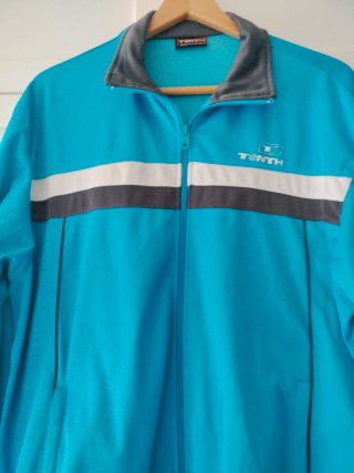 Chaqueta de chándal Tenth azul y gris
