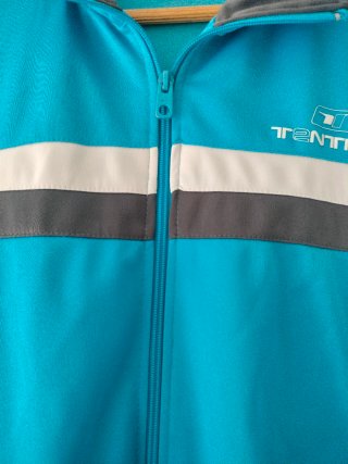 Chaqueta de chándal Tenth azul y gris