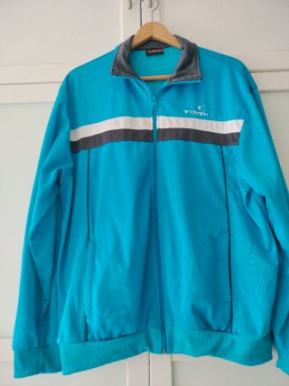 Chaqueta de chándal Tenth azul y gris