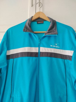 Chaqueta de chándal Tenth azul y gris