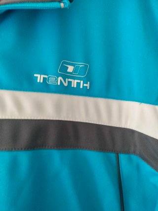 Chaqueta de chándal Tenth azul y gris