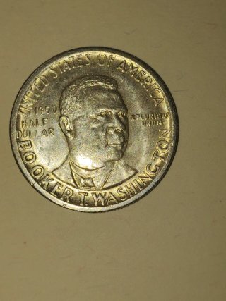 Plata 1/2 Dólar Booker Washington 1950-S