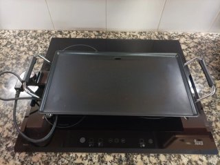 Plancha de cocina eléctrica