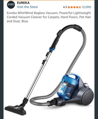Aspiradora Eureka WhirlWind