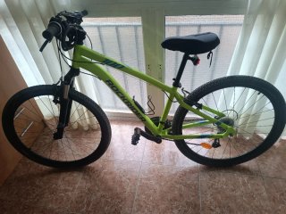 Bicicleta Rockrider 100 Verde