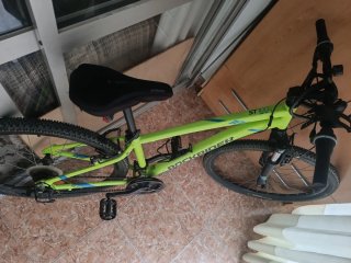 Bicicleta Rockrider 100 Verde