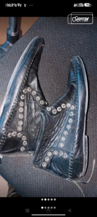 Botines Maje Negros con Tachuelas