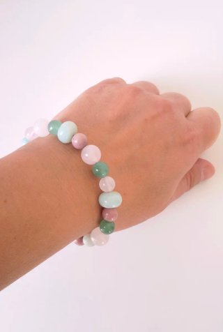 Bracciale donna con pietre naturali