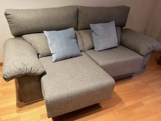 Sofá de 2 plazas gris