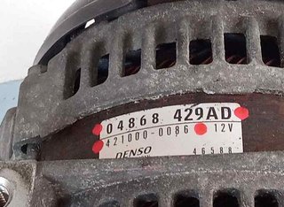 Volkswagen 521715 alternador 4210000086 passat