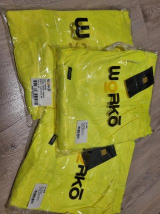 Pantalón de trabajo WORKO amarillo talla 48