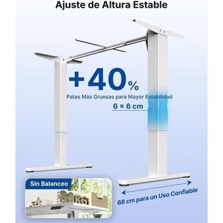 Escritorio elevable motorizado 120x80 NUEVO