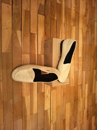 Zapatos Planos Muro Beige