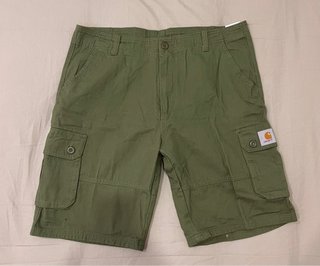 Bermudas Cargo Carhartt Verde Militar