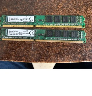 2 Módulos RAM Kingston DDR3 4GB (8GB Total)