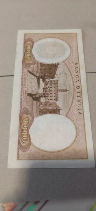 Banconota 10.000 Lire Michelangelo