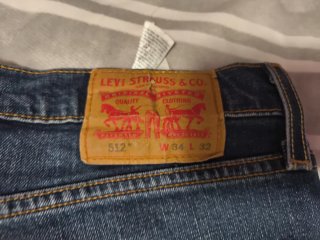Pantalones Levi's 512 Talla 34/30 Azules