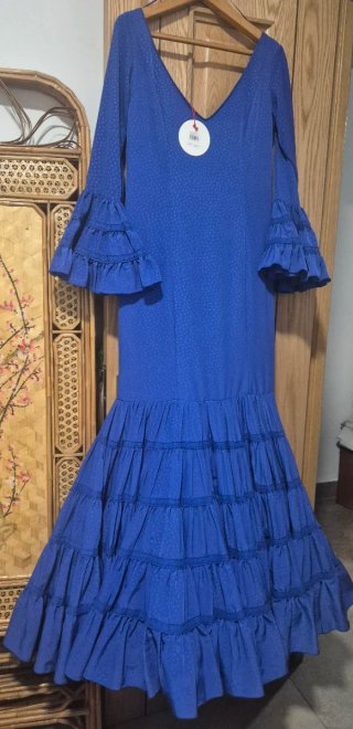 Vestido azul sin estrenar con etiqueta