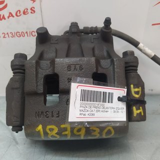 PINZA DE FRENO DELANTERA IZQUIERDA MAZDA CX-7 (ER) Active+