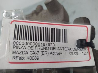 PINZA DE FRENO DELANTERA DERECHA MAZDA CX-7 (ER) Active+