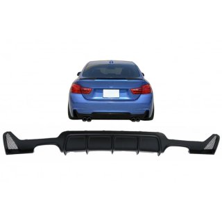 Difusor de parachoques trasero para BMW Serie 4 F3