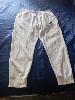 Pantalón chándal Nike hombre blanco