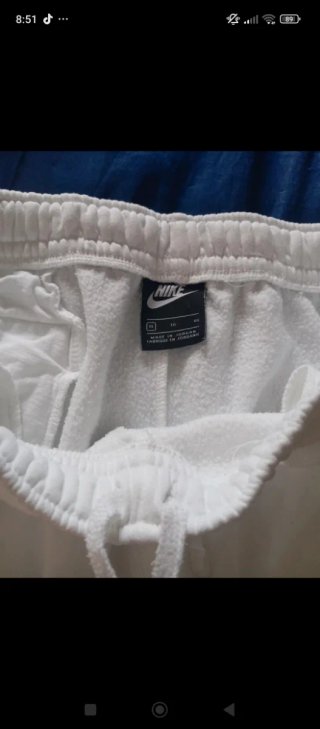 Pantalón chándal Nike hombre blanco