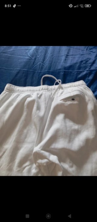 Pantalón chándal Nike hombre blanco