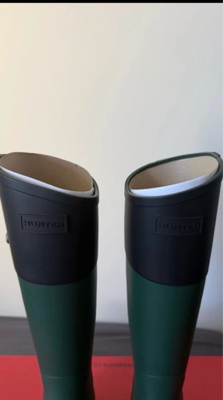 Botas Hunter Verdes y Negras Talla 37