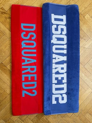 Set telimare Dsquared2 Rosso e Blu