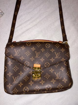 Borsa Louis Vuitton monogram marrone