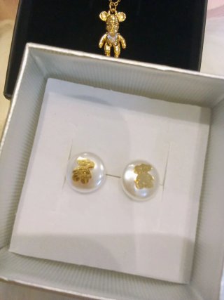 Conjunto Tous: Collar y Pendientes Oso