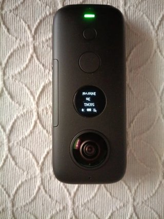 Insta360 X One Cámara 360 Negra