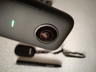 Insta360 X One Cámara 360 Negra