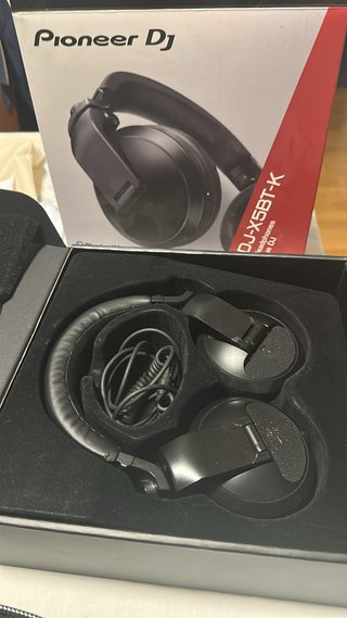 Pioneer DJ HDJ-X5BT Bluetooth Negros