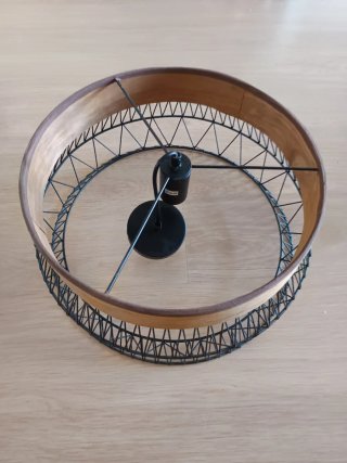 Lámpara de techo estilo industrial