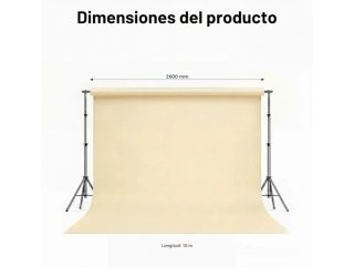 Fondo Fotográfico Walimex Pro Beige Claro