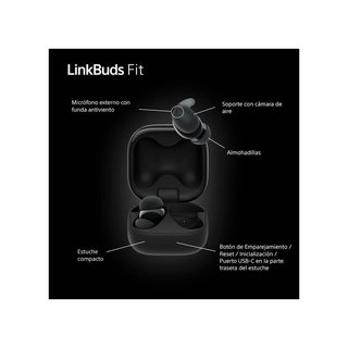 Auriculares Bluetooth Sony LinkBuds Fit Negro NUEV
