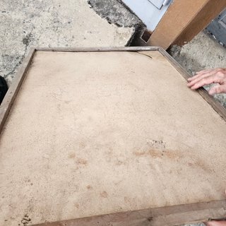 Quadro stampa antica  Madonna di Pompei