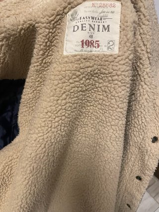 Chaqueta Vaquera con Forro de Pelo
