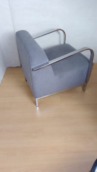 Sofá 2 plazas + 2 butacas | Diseño e inox