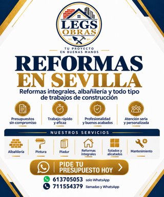 Reformas albañilería y pintura
