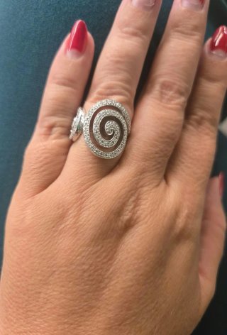 Anillo Tous Oro y Diamantes